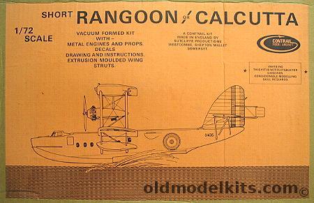 Contrail 1/72 Short Rangoon or Calcutta plastic model kit